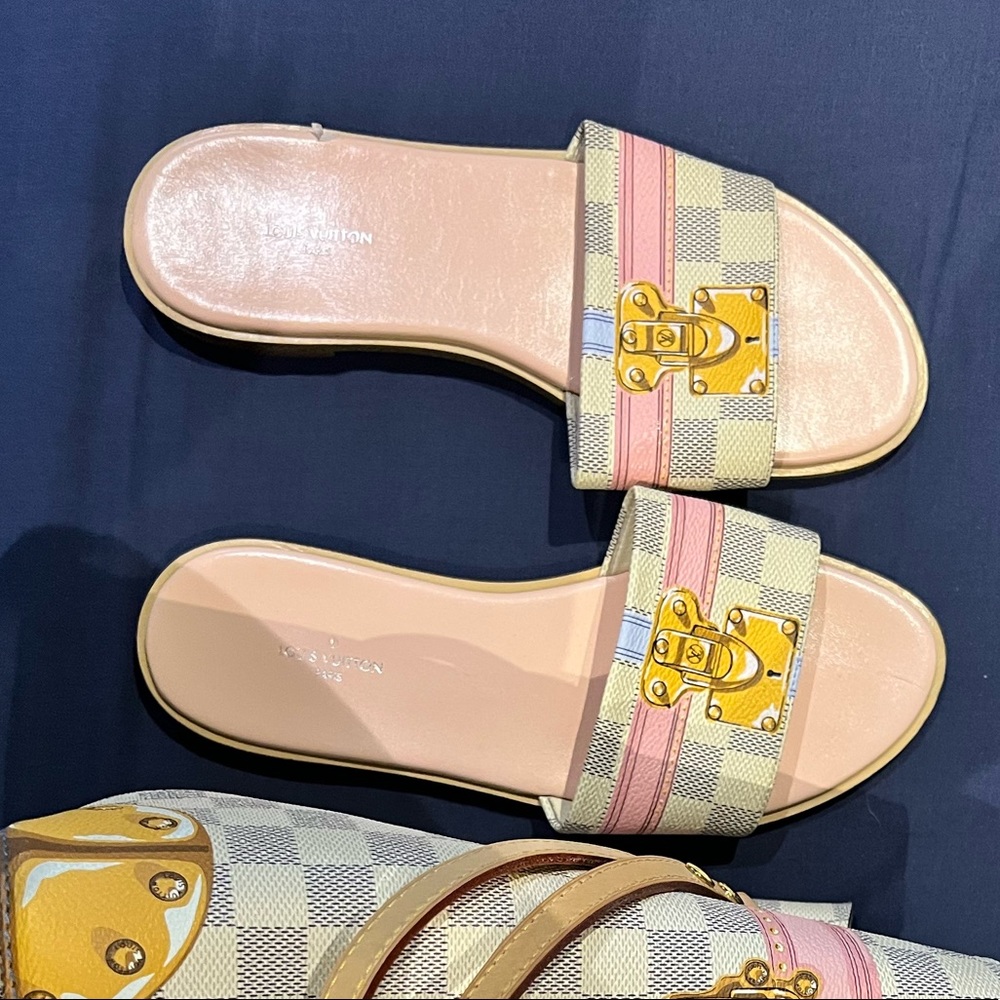 Authentic Louis Vuitton sandals